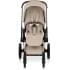Коляска Cybex Priam V Rosegold Style Collection 2 в 1 Cozy Beige