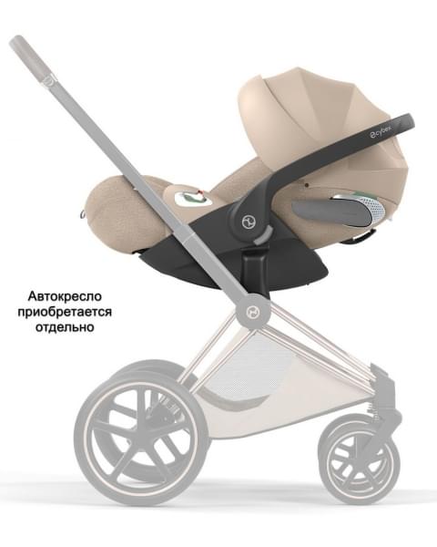 Коляска Cybex Priam V Rosegold Style Collection 2 в 1 Cozy Beige