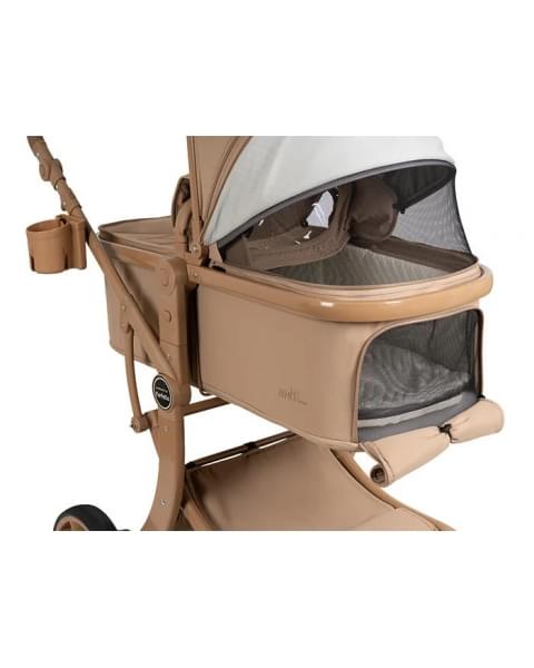 Коляска трансформер Aimile Adventurer ткань Песочный
