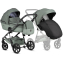 Детская коляска Tutis Viva 6 Plus Essential 3 в 1 с автокреслом Elo Lux EduSky Black 1612039 Sage