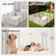 Манеж UNIX Kids Ocean 225x188 см Grey
