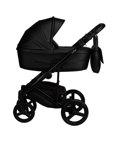 Коляска Indigo LAMAR 2 в 1 (La 08 (черная кожа)