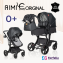 Коляска-трансформер Farfello Aimile Original Autumn AA-1 парижская ночь