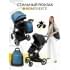 Коляска 2 в 1 AmaroBaby Tutum, Blue (Синий)