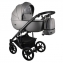 Коляска 2 в 1 Bexa Air Eco, 05 (Серая кожа)