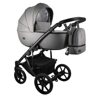 Коляска 2 в 1 Bexa Air Eco, 05 (Серая кожа)