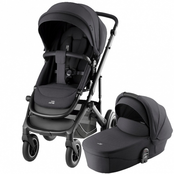 Коляска 2 в 1 Britax Roemer Smile 5Z Style, Carbon Black (Черный)
