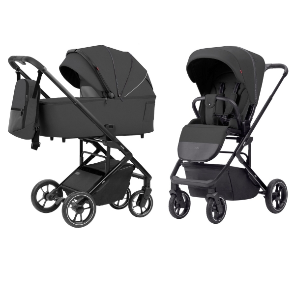 Коляска 2 в 1 Carrello Alfa CRL-6507 / 2024, Graphite Grey (Темно-серый)