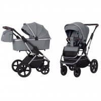 Коляска 2 в 1 Carrello Aurora CRL-6505 / 2023, Silver Grey (Светло-серый)