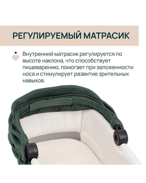 Коляска 2 в 1 Chicco Bellagio, Fir Tree (Зеленый)