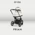 Коляска 2 в 1 Cybex Priam IV Platinum Collection шасси Matt Black, Off White (белый)