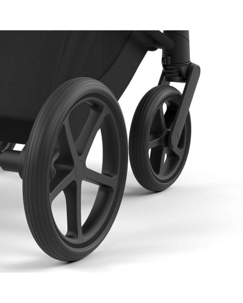 Коляска 2 в 1 Cybex Priam IV Platinum Collection шасси Matt Black, Off White (белый)