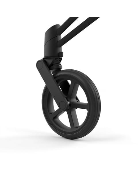Коляска 2 в 1 Cybex Priam IV Platinum Collection шасси Matt Black, Off White (белый)