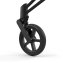 Коляска 2 в 1 Cybex Priam IV Platinum Collection шасси Matt Black, Off White (белый)