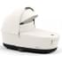 Коляска 2 в 1 Cybex Priam IV Platinum Collection шасси Matt Black, Off White (белый)