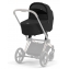 Коляска 2 в 1 Cybex Priam IV Platinum Collection шасси Matt Black, Sepia Black (Черный)