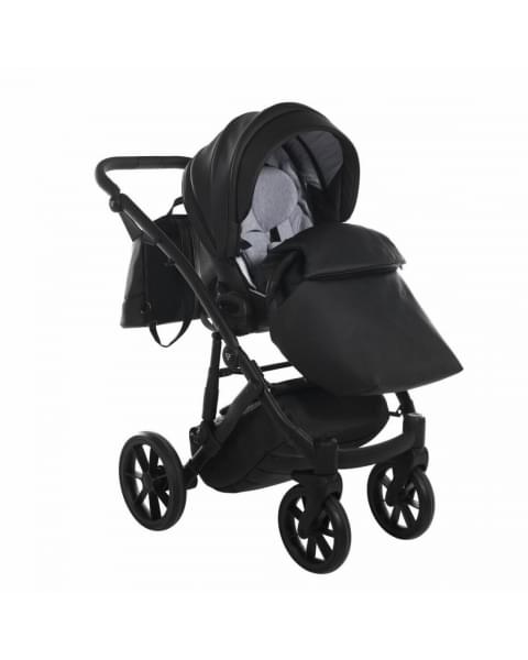 Коляска 2 в 1 Junama Space Eco, JSE-03 (Черный)