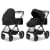 Коляска 2 в 1 Moon Clicc, Black (800)