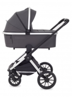 Коляска 2 в 1 MowBaby Tilda, Carbon (Темно-серый)