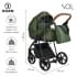 Коляска 2 в 1 Roan Sol, Boho Green (Темно-зеленый)