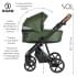 Коляска 2 в 1 Roan Sol, Boho Green (Темно-зеленый)