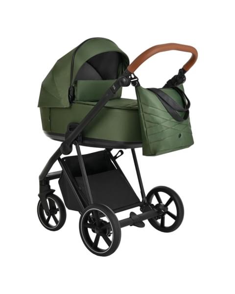 Коляска 2 в 1 Roan Sol, Boho Green (Темно-зеленый)