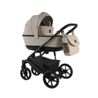 Коляска 2 в 1 Sevillababy Tisso, TIS-04 - Латте / Эко-кожа
