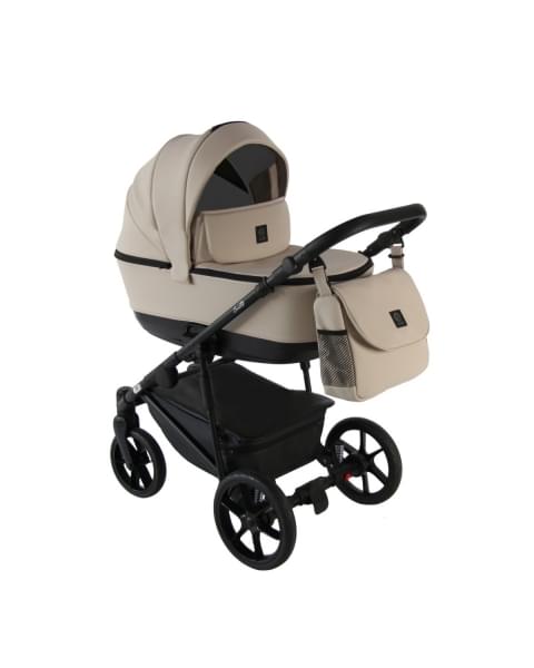 Коляска 2 в 1 Sevillababy Tisso, TIS-04 - Латте / Эко-кожа