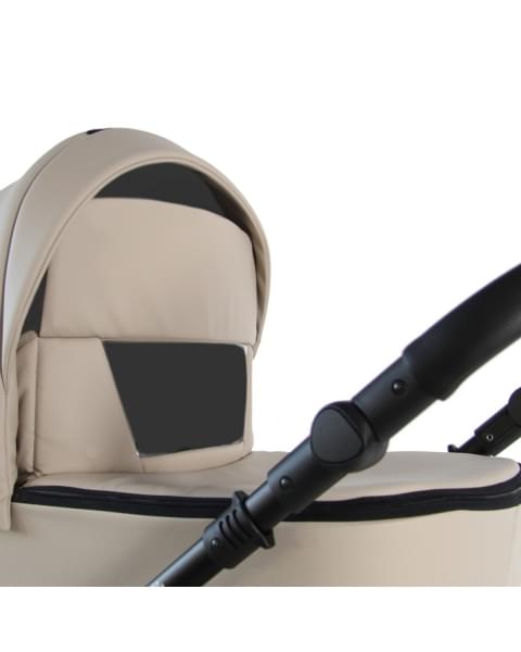 Коляска 2 в 1 Sevillababy Tisso, TIS-04 - Латте / Эко-кожа