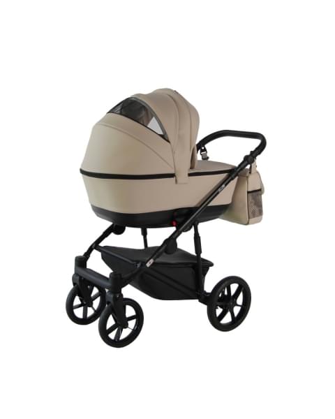 Коляска 2 в 1 Sevillababy Tisso, TIS-04 - Латте / Эко-кожа
