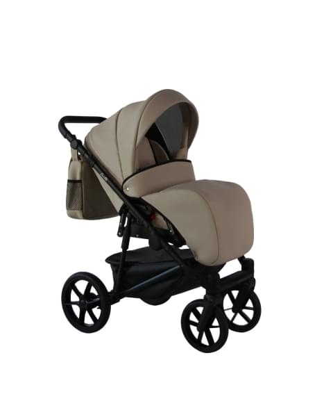 Коляска 2 в 1 Sevillababy Tisso, TIS-04 - Латте / Эко-кожа