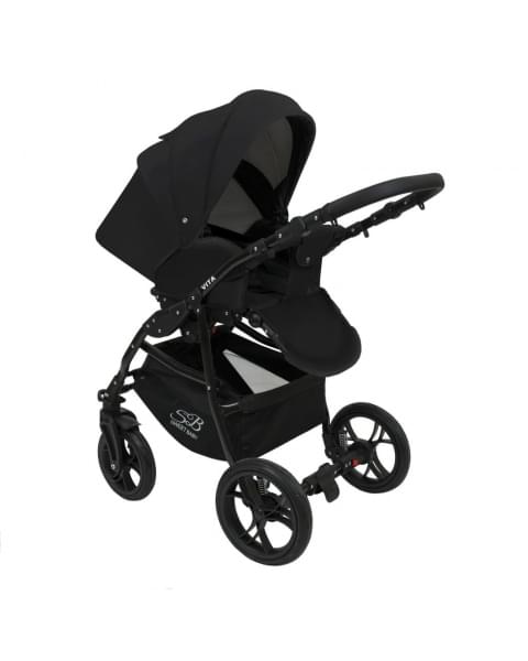 Коляска 2 в 1 Sweet Baby Vita, Black New (Черный)