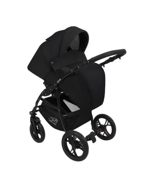 Коляска 2 в 1 Sweet Baby Vita, Black New (Черный)