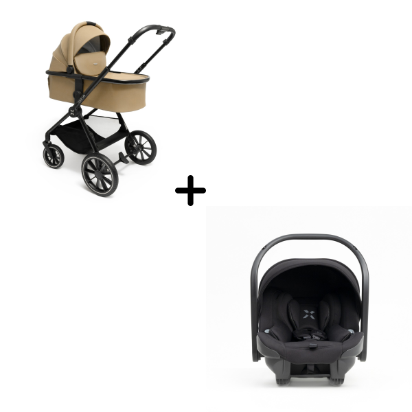 Коляска 3 в 1 Agex Life, Beige (Бежевый)