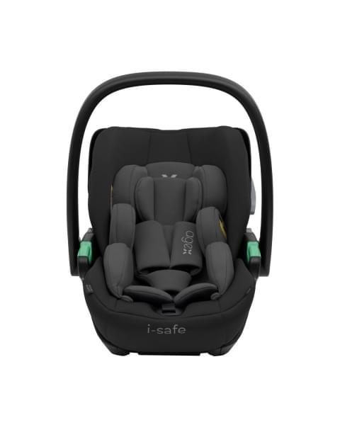 Коляска 3 в 1 Agex Prima Pro 2025, Green (Зеленый) + Автокресло Agex i-Safe (0-13 кг), Black (Черный)