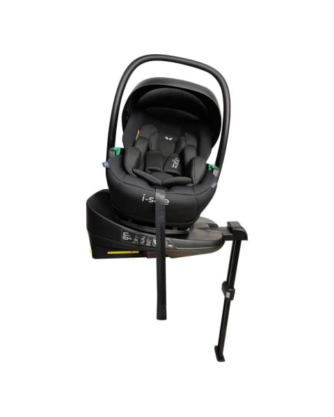 Коляска 3 в 1 Agex Prima Pro 2025, Green (Зеленый) + Автокресло Agex i-Safe (0-13 кг), Black (Черный)
