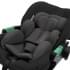 Коляска 3 в 1 Agex Prima Pro 2025, Green (Зеленый) + Автокресло Agex i-Safe (0-13 кг), Black (Черный)