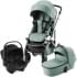 Коляска 3 в 1 Britax Roemer Smile 5Z, Jade Green (Зеленый) + Автокресло Baby-Safe Core, Midnight Grey (темно-серый)