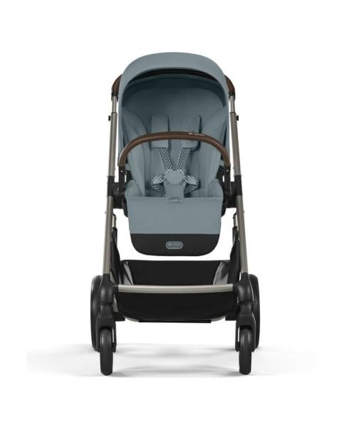 Коляска 3 в 1 Cybex Balios S Lux 2025 цвет Stormy Blue + Автокресло Aton B2