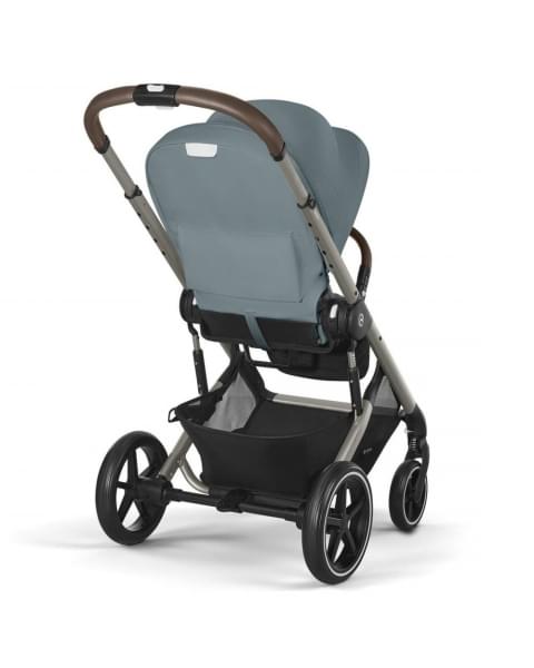 Коляска 3 в 1 Cybex Balios S Lux 2025 цвет Stormy Blue + Автокресло Aton B2