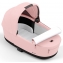 Коляска 3 в 1 Cybex Priam IV Rosegold и автокресло Aton B2 i-Size Peach Pink/Dynamic Red