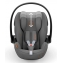 Коляска 3 в 1 Cybex Priam IV Rosegold и автокресло Cloud G i-Size Lava Grey Peach Pink