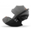 Коляска 3 в 1 Cybex Priam IV Rosegold и автокресло Cloud G i-Size Lava Grey Peach Pink