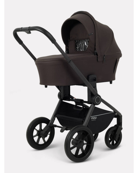 Коляска 3 в 1 Mowbaby Zoom PU Shine brown