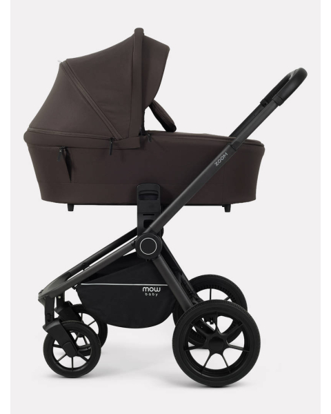 Коляска 3 в 1 Mowbaby Zoom PU Shine brown