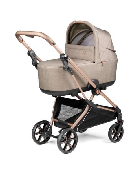 Коляска 3 в 1 Peg Perego Vivace Flex Lounge, Mon Amour (Светло-коричневый)