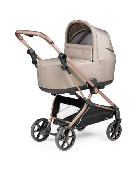 Коляска 3 в 1 Peg Perego Vivace Flex Lounge, Mon Amour (Светло-коричневый)