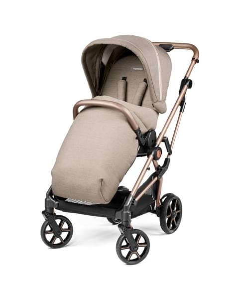 Коляска 3 в 1 Peg Perego Vivace Flex Lounge, Mon Amour (Светло-коричневый)