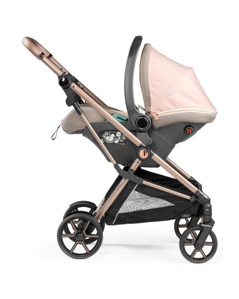 Коляска 3 в 1 Peg Perego Vivace Flex Lounge, Mon Amour (Светло-коричневый)