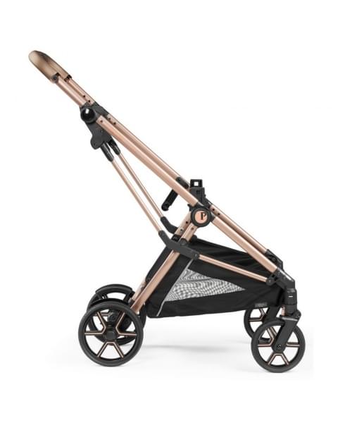 Коляска 3 в 1 Peg Perego Vivace Flex Lounge, Mon Amour (Светло-коричневый)